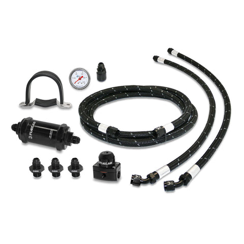 QFS FUEL LINE KIT W/ FUELAB FILTER & REGULATOR FOR SQUAREBODY 1973-1991
