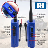 2 PACK - R1 Business Band Digital Analog Handheld Radio - By Rugged Radios