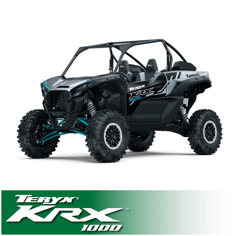 Kawasaki Teryx KRX Complete Communication Kit with Bluetooth Intercom and 2-Way Radio